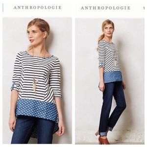 Anthropologie Postmark Fairley Tunic Top